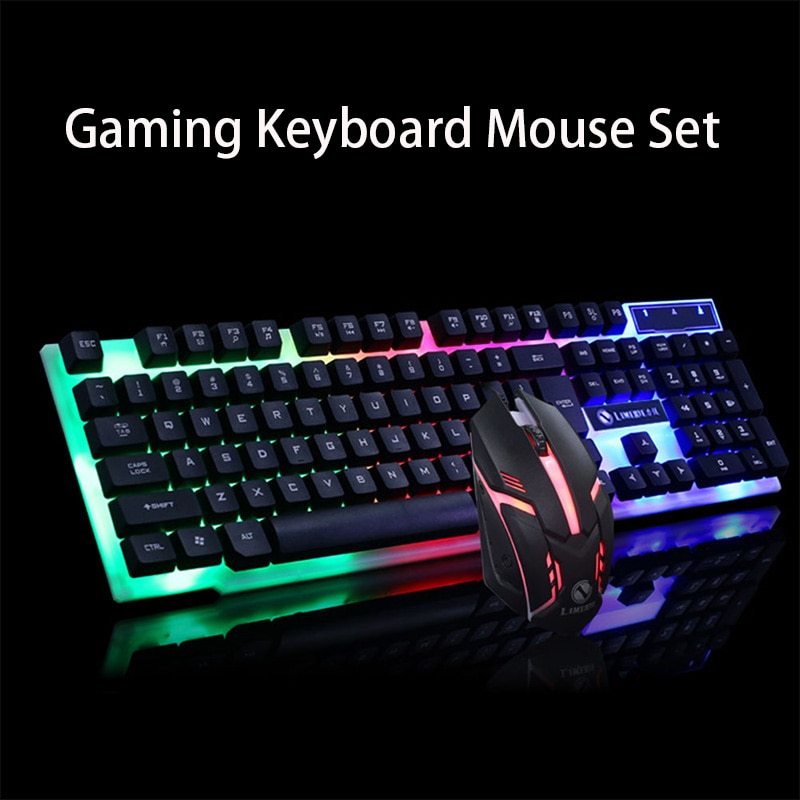 GTX300 Gaming CF/Gaming Keyboard Mouse -Glowing Set