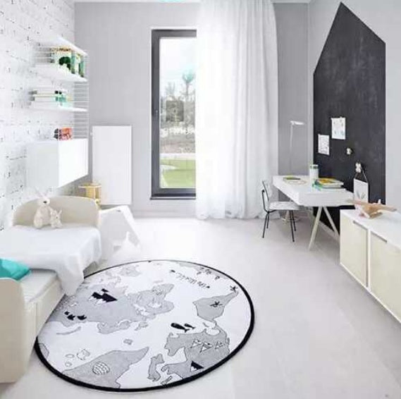 World Map Play Mats - Newborn baby Carpet /Crawling Blanket