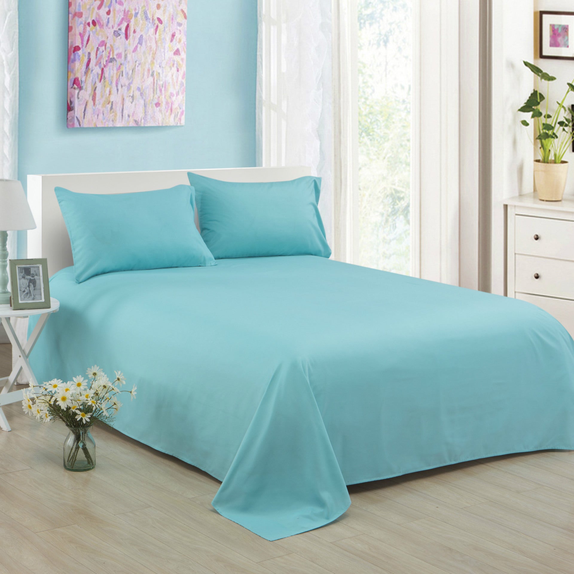 Pure Color  Extra Bed Sheets