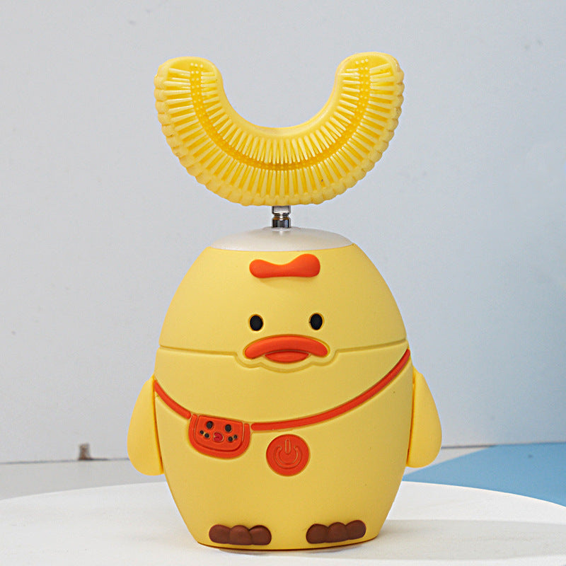 Electric Toothbrush for Kids /Silicon Automatic Ultrasonic Teeth Tooth Brush /Cartoon Pattern for Children