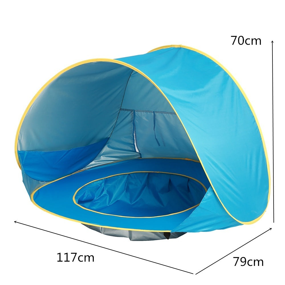 Baby Beach Tent /Outdoor Camping Easy Fold Up /Waterproof / Up Sun Awning Tent UV-protecting
