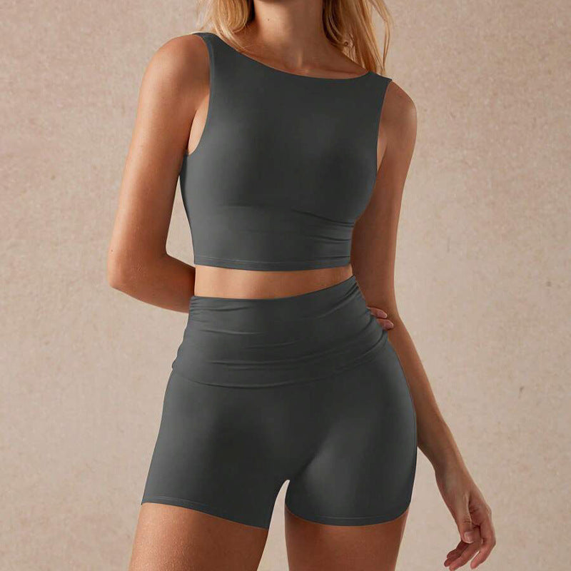 Fitness Vest /Shorts /Two-piece Set