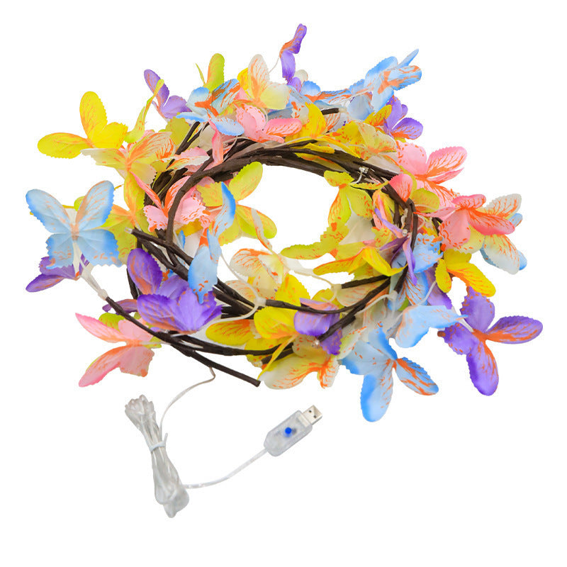 LED Rattan Lamp/ Indoor Wall Decoration Simulation Branch Light