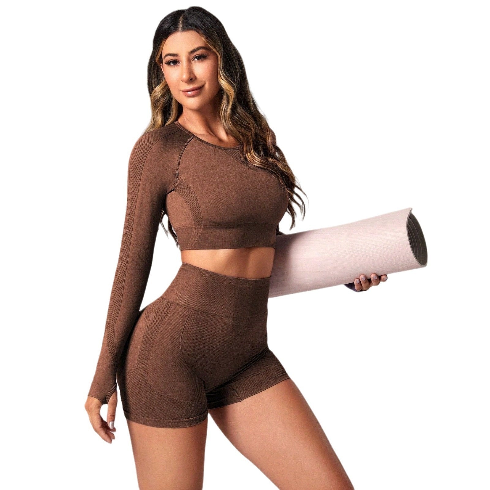 Sport set -Outer Wear High Waist Hip Lift Quick-drying