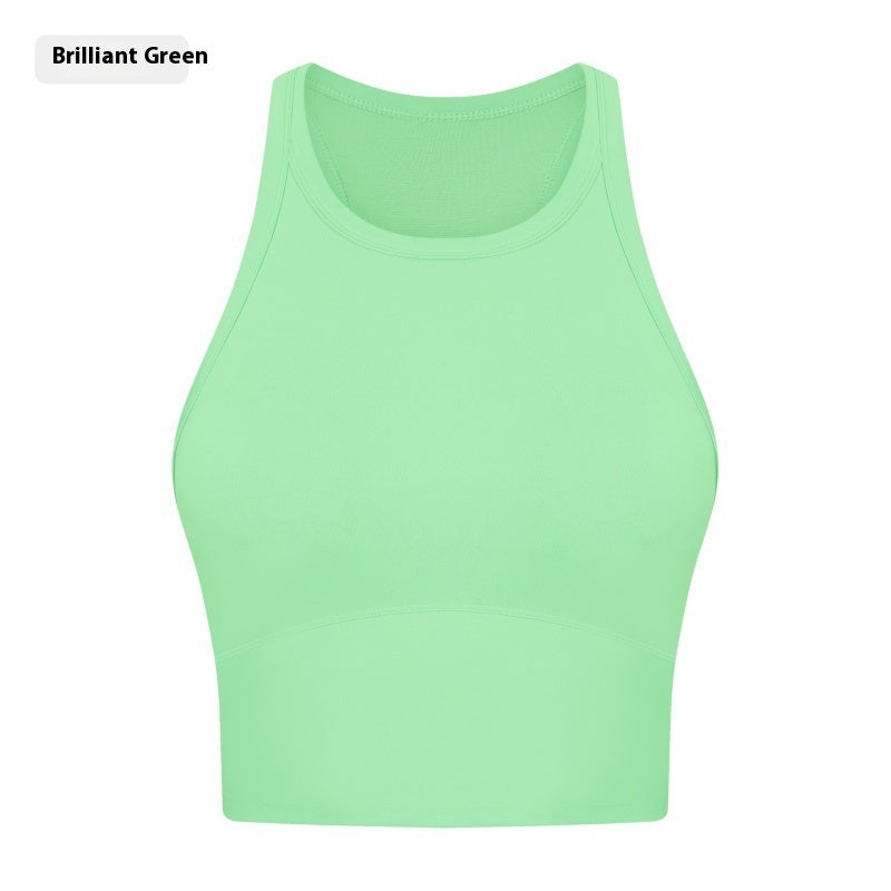 Elastic Yoga Clothes Suit Ankle-length Pants Vest