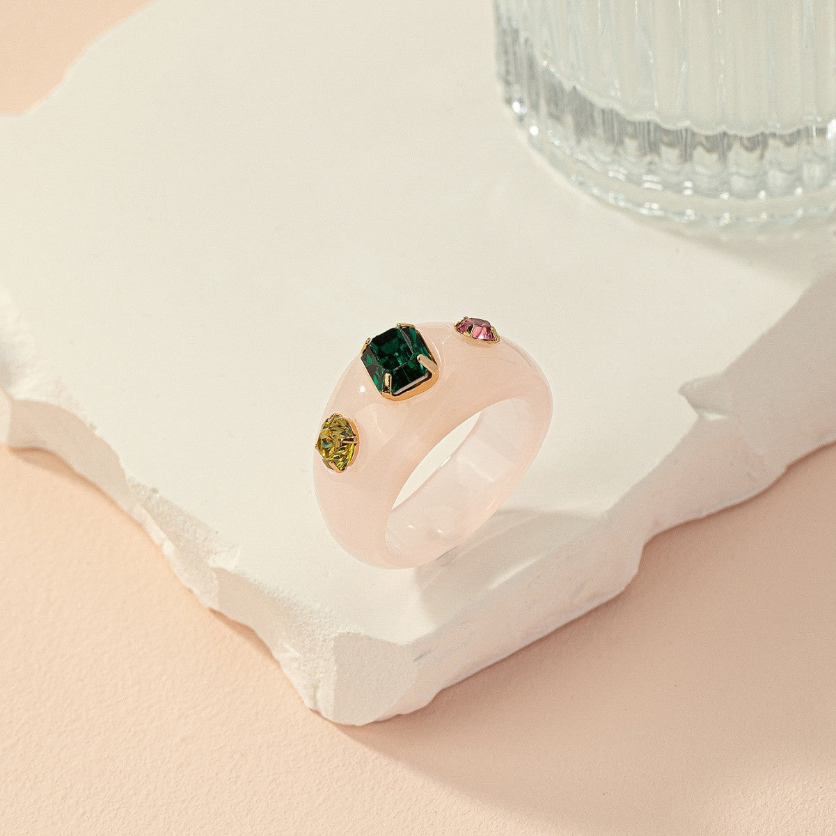 Transparent Exquisite Ring For Women /Retro Minority Ornament