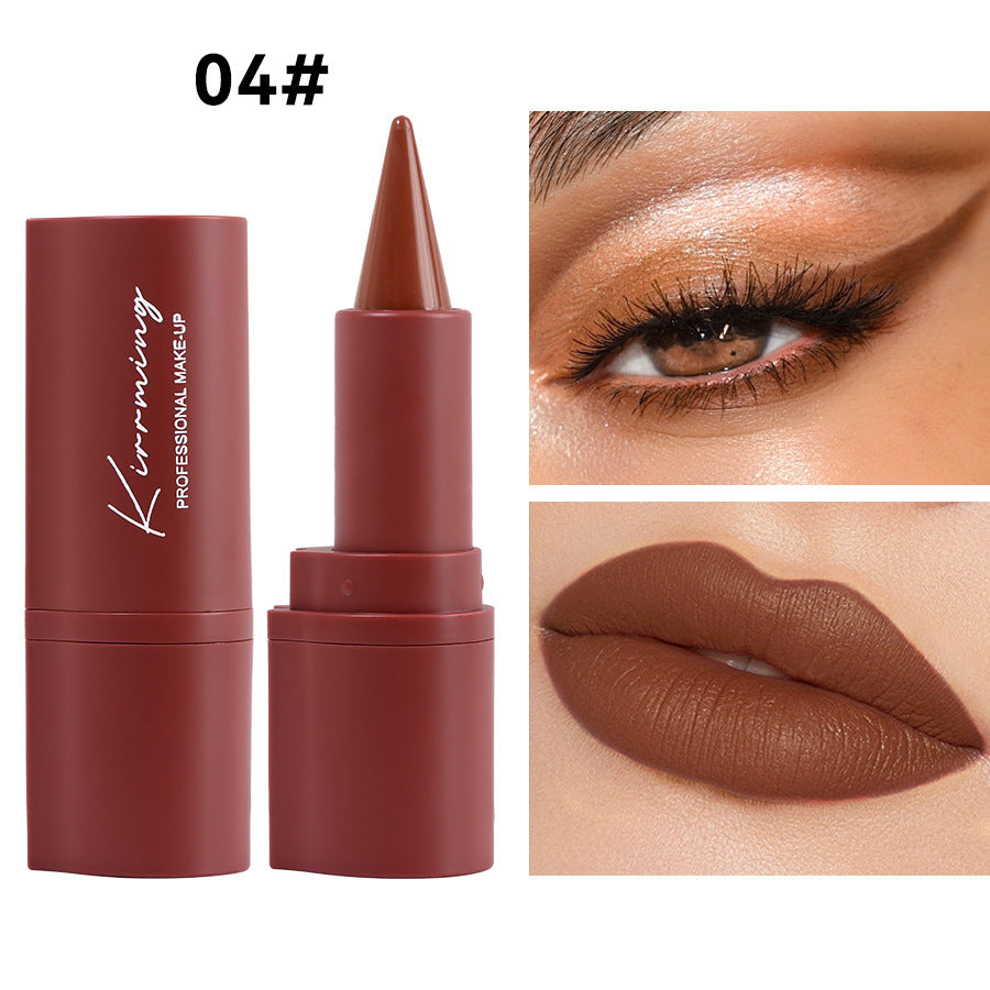 2-in-1 Eyeliner -Lipstick /4 Colors Waterproof And Durable