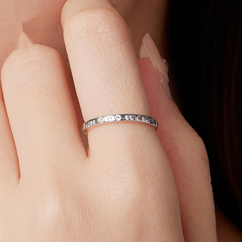 I Love You Ring Silver