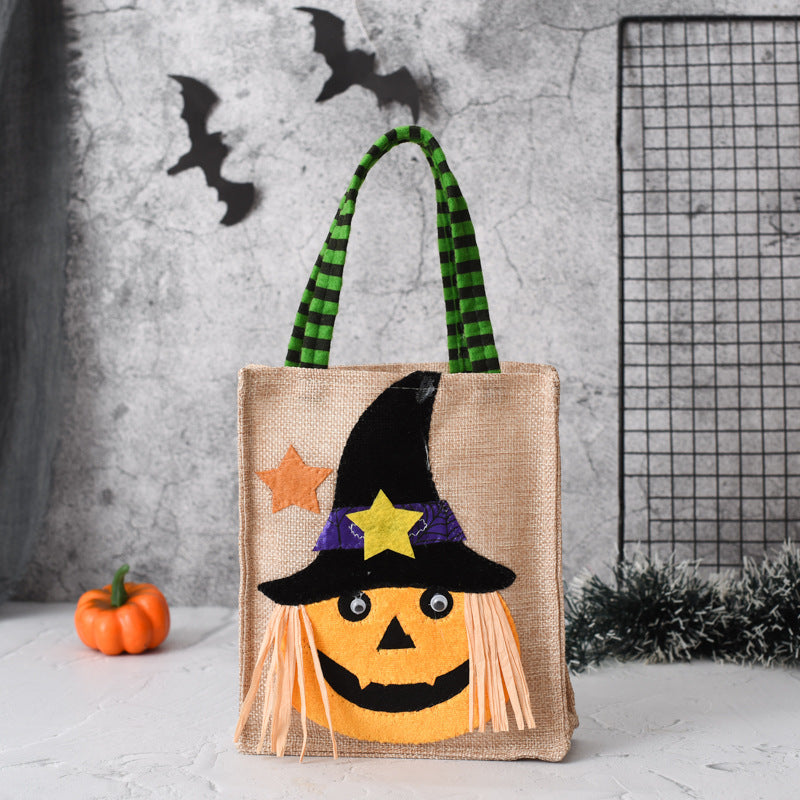 Halloween Candy Tote Bag For Kids - Props Shopping Bags