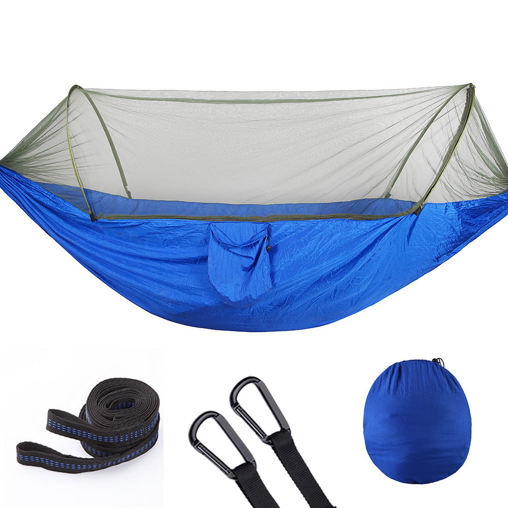 Fully Automatic Quick Opening Hammock /With Mosquito Net