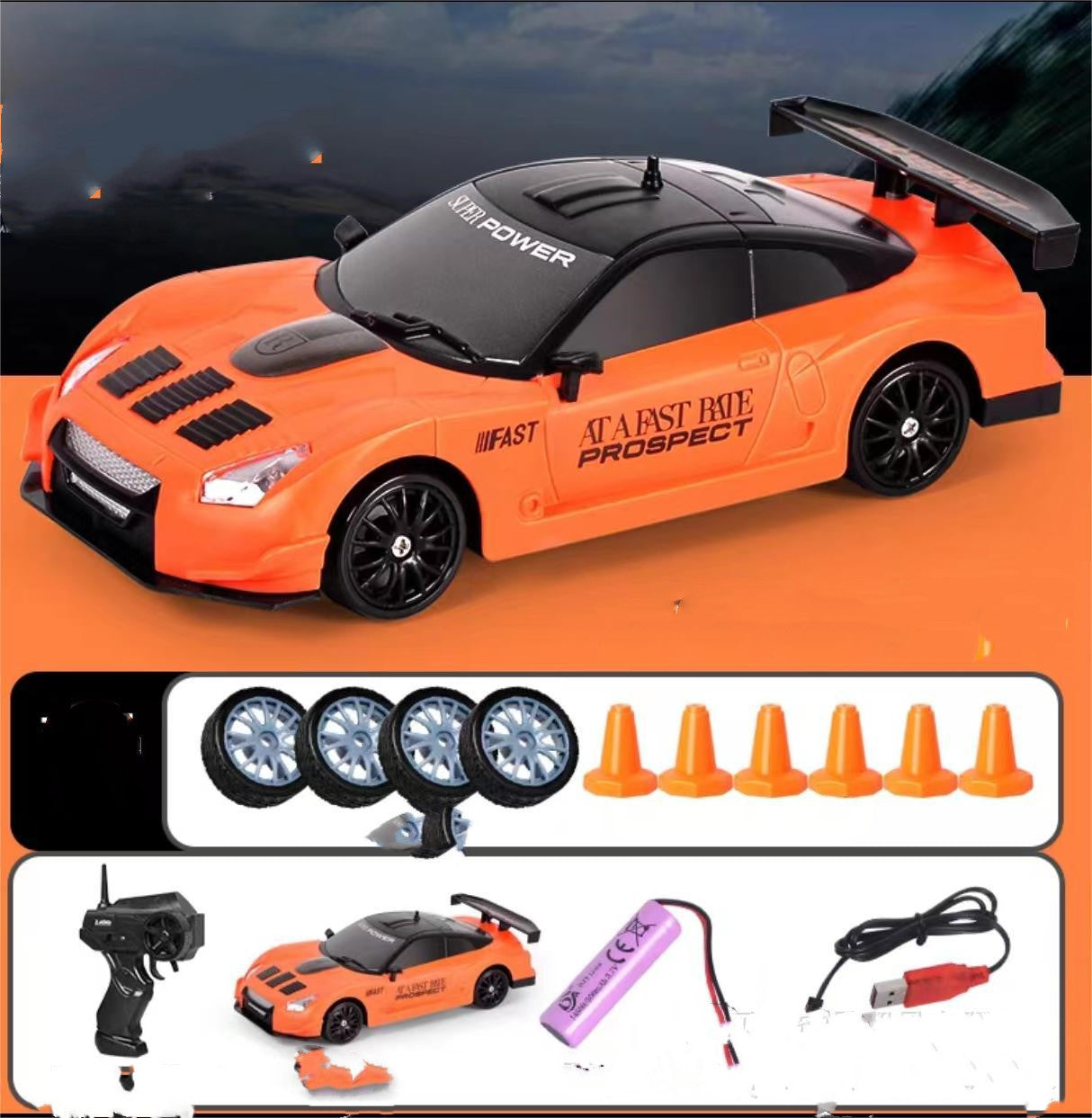 2.4G Drift Rc Car \ Drift Car Toy Remote Control\ GTR Model AE86 Vehicle Car RC Racing -Car Toy For Children