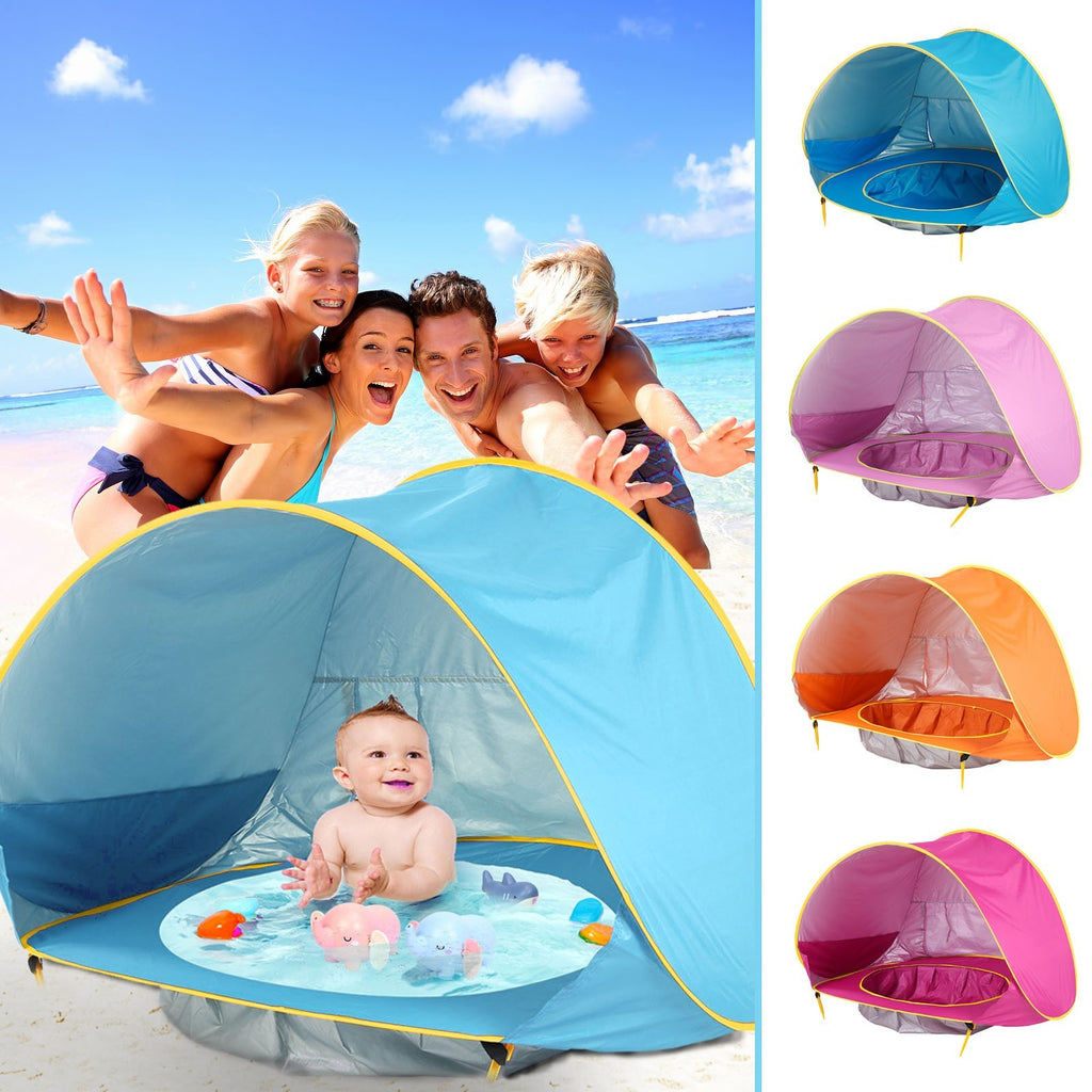 Baby Beach Tent /Outdoor Camping Easy Fold Up /Waterproof / Up Sun Awning Tent UV-protecting