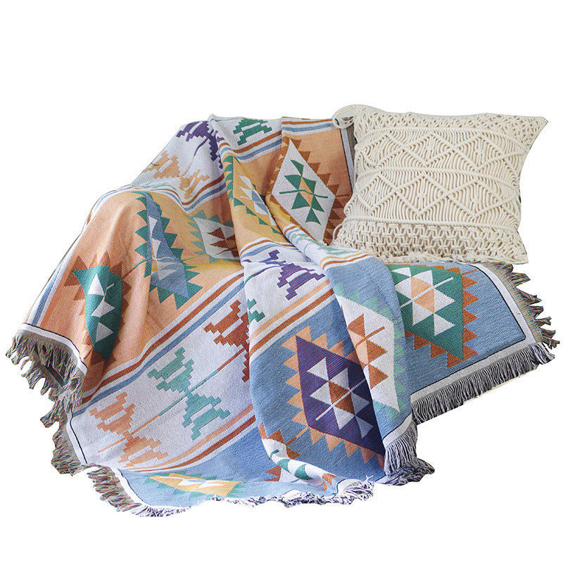 Bohemia Sofa Cover - Blanket For Beds / Knitted  Blanket