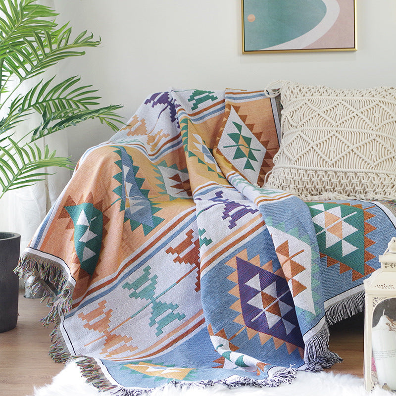 Bohemia Sofa Cover - Blanket For Beds / Knitted  Blanket