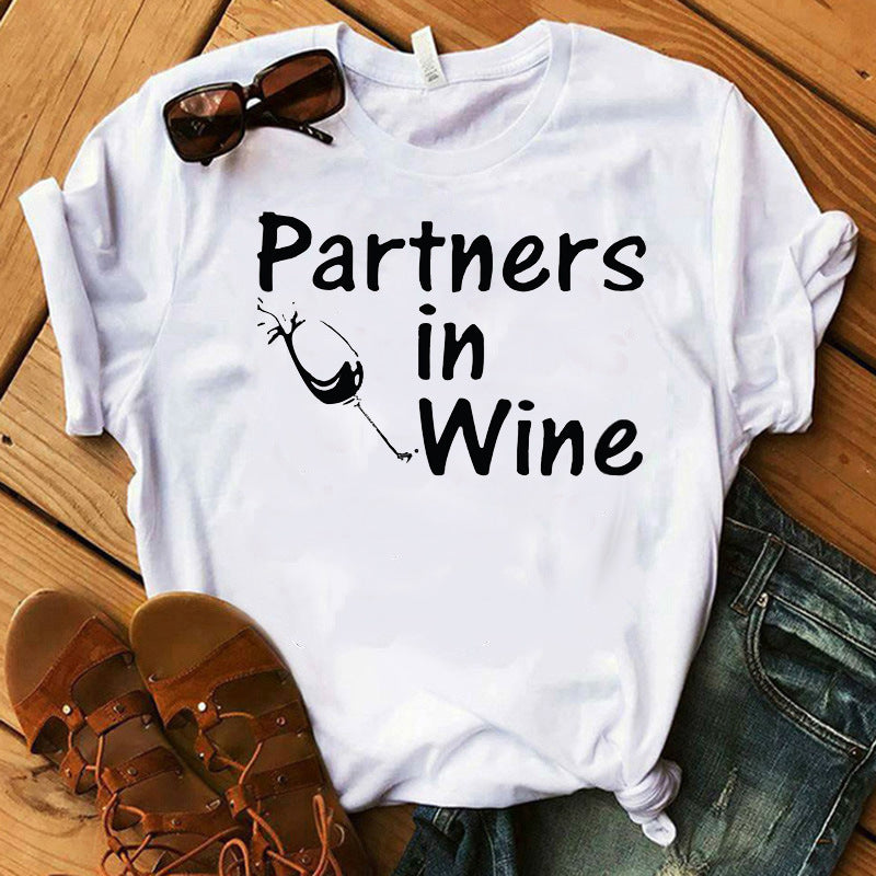 Printed T-shirts, Friends, Sisters, -Short Sleeves