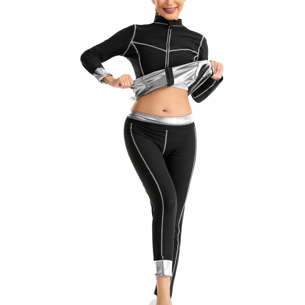 Women's Body Shaping Skinny Burst Into Sweat Suit