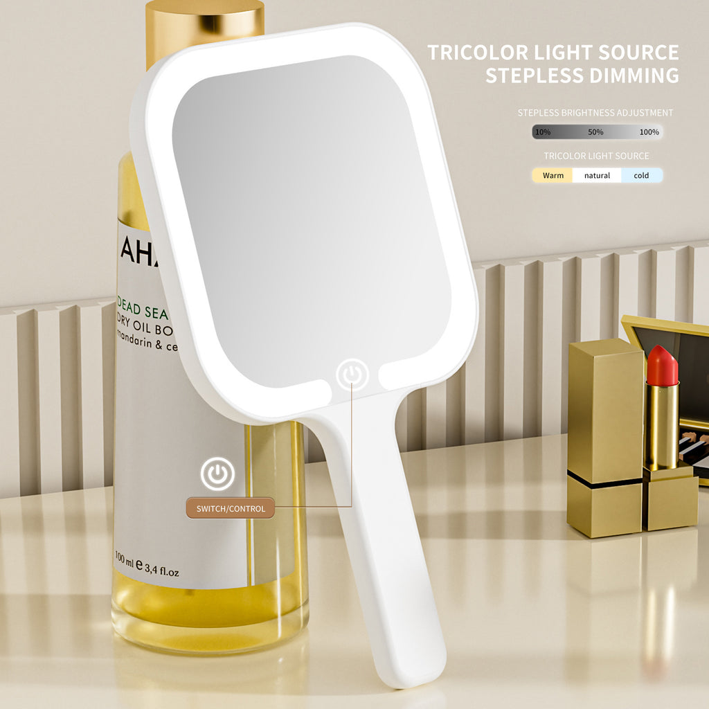 Led Make-up Mirror /Handheld Mirror /Portable With Light
