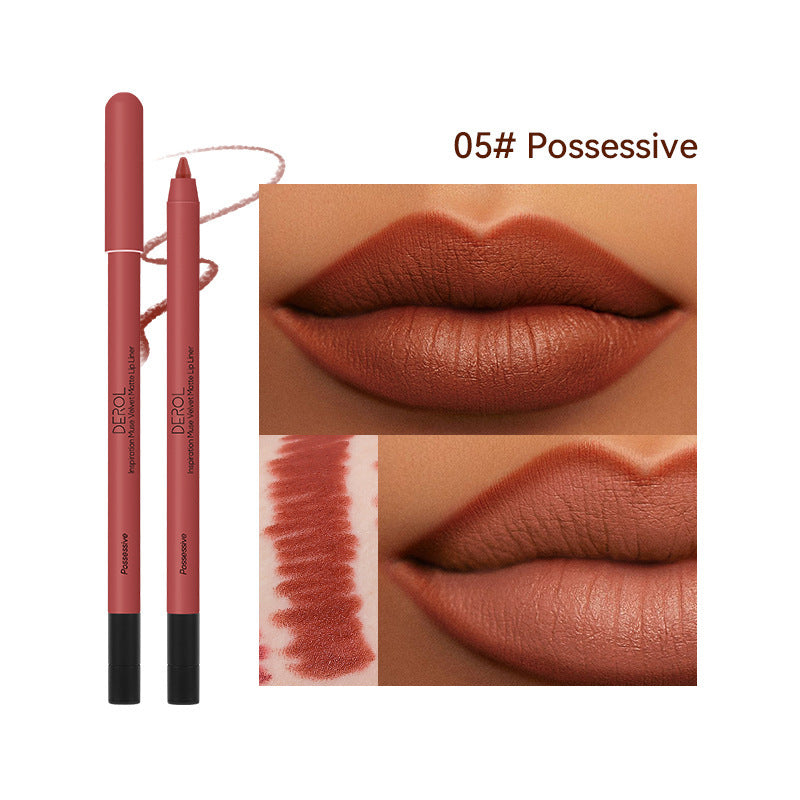 Matte Lipstick Lipliner/ High Shade Velvet Mist Lipstick