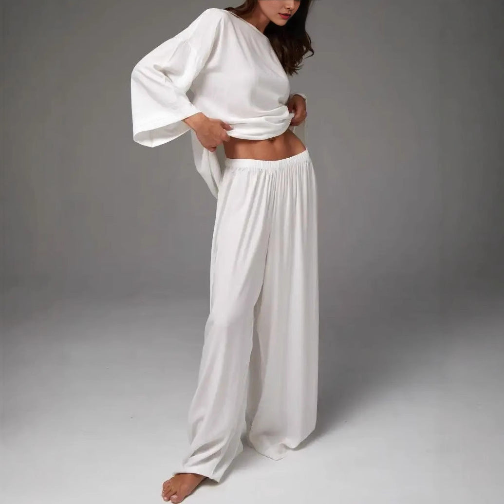 Lazy Casual Loose Top Women's Suit