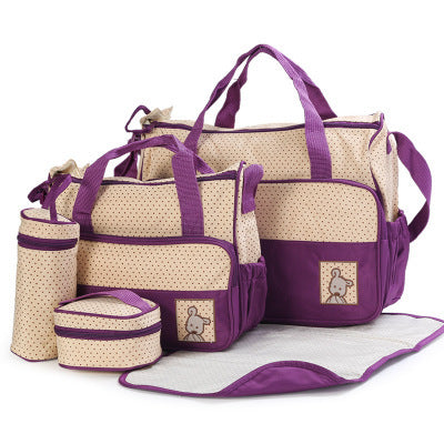 Baby Diaper Bag Suits /For Baby Bottle Holder/ Nappy Bags Sets