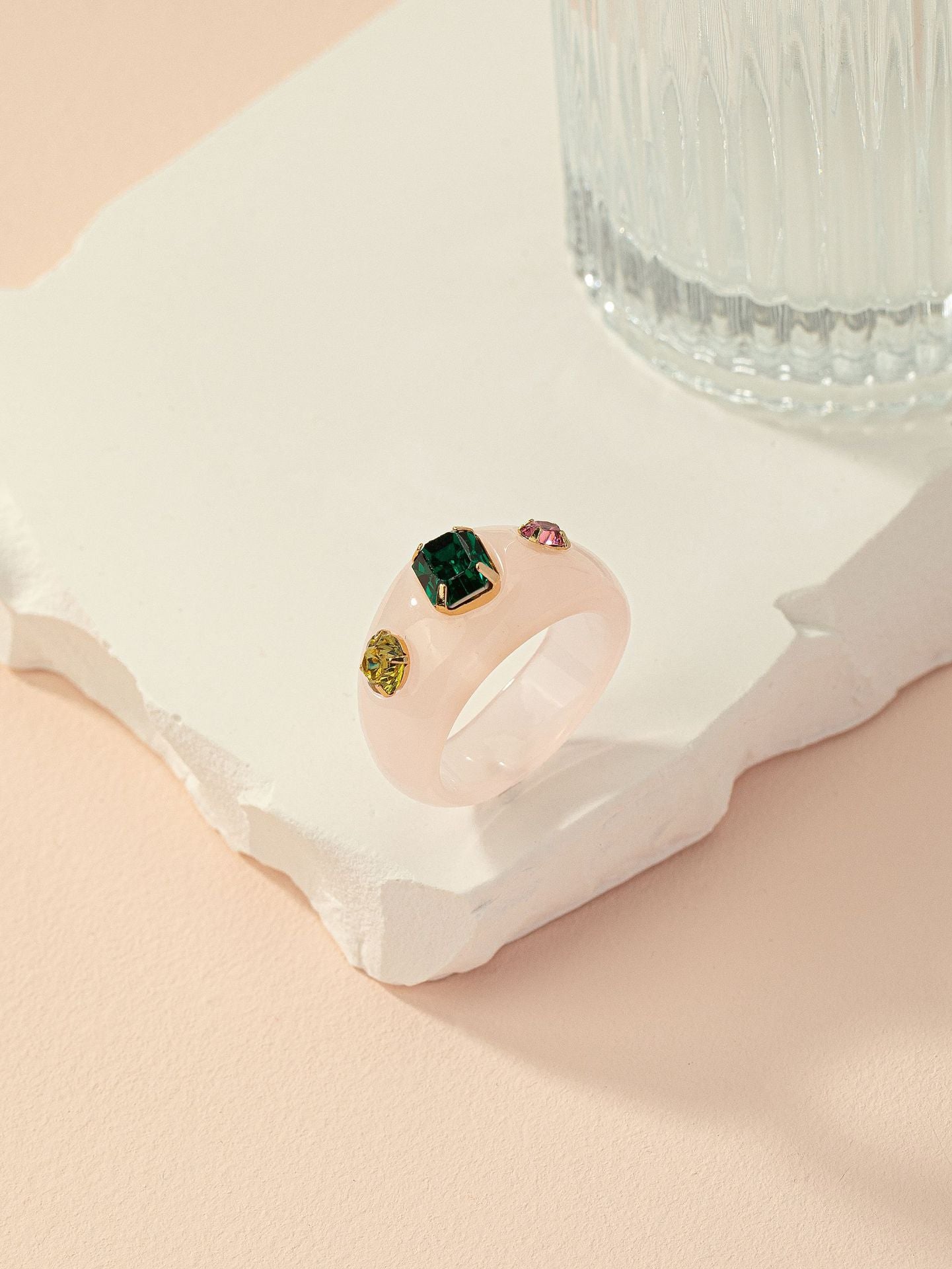 Transparent Exquisite Ring For Women /Retro Minority Ornament