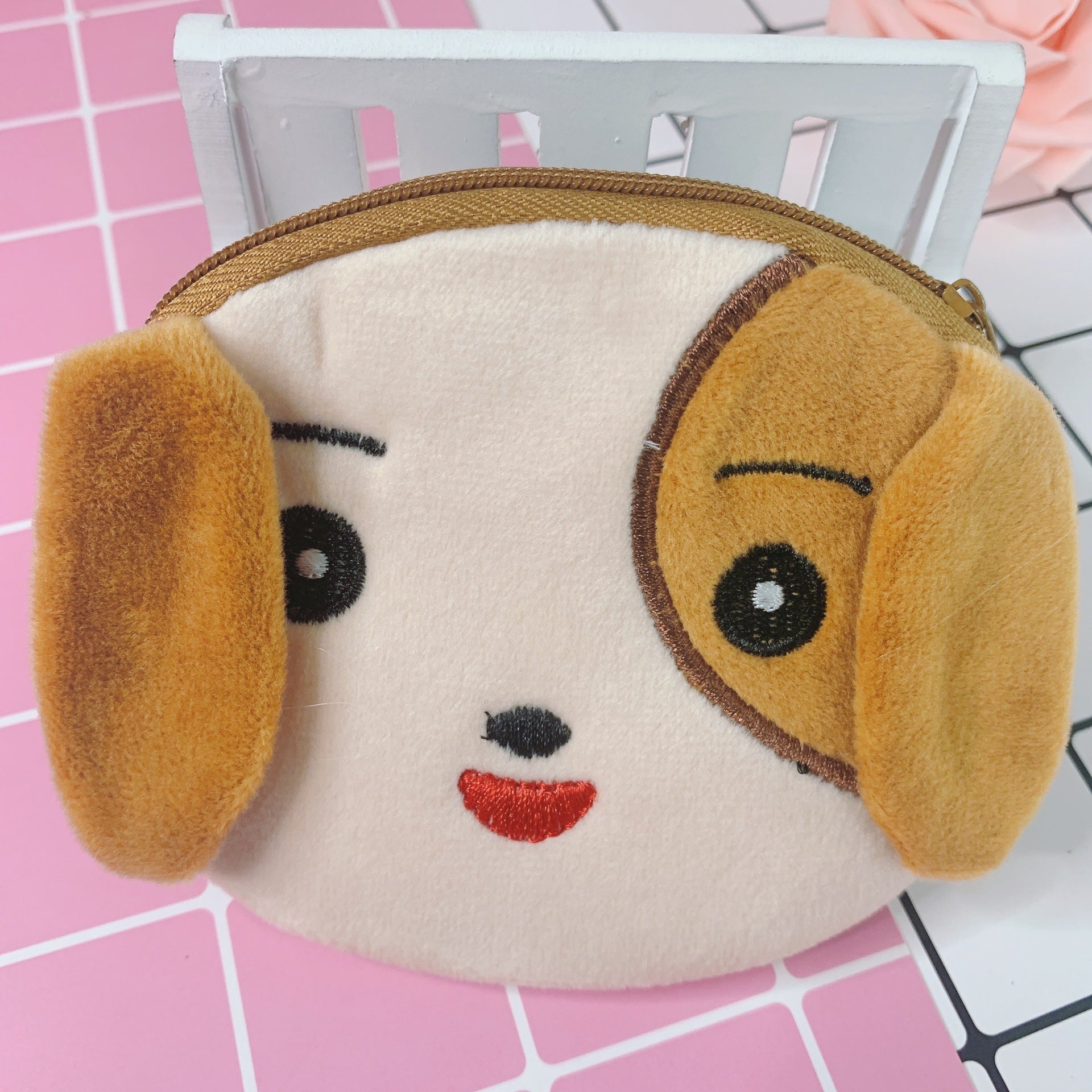 Cartoon Cute Portable Mini Plush- Earphone /Key /Coin Purse