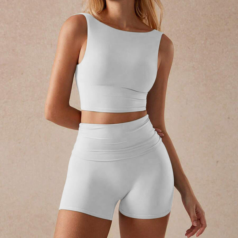 Fitness Vest /Shorts /Two-piece Set