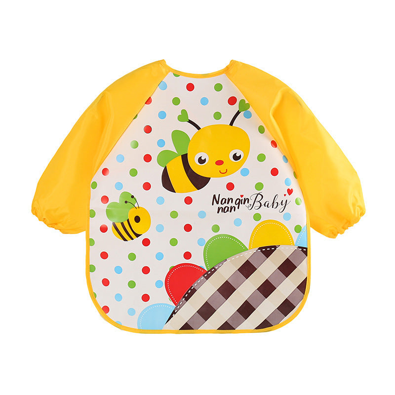 Food clothes baby clothes children's/ long-sleeved anti-dressing clothes