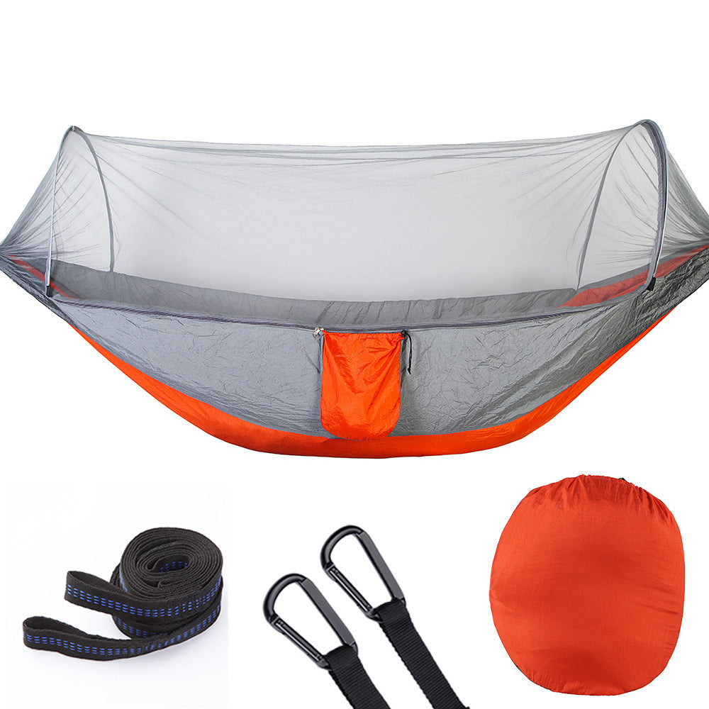 Fully Automatic Quick Opening Hammock /With Mosquito Net