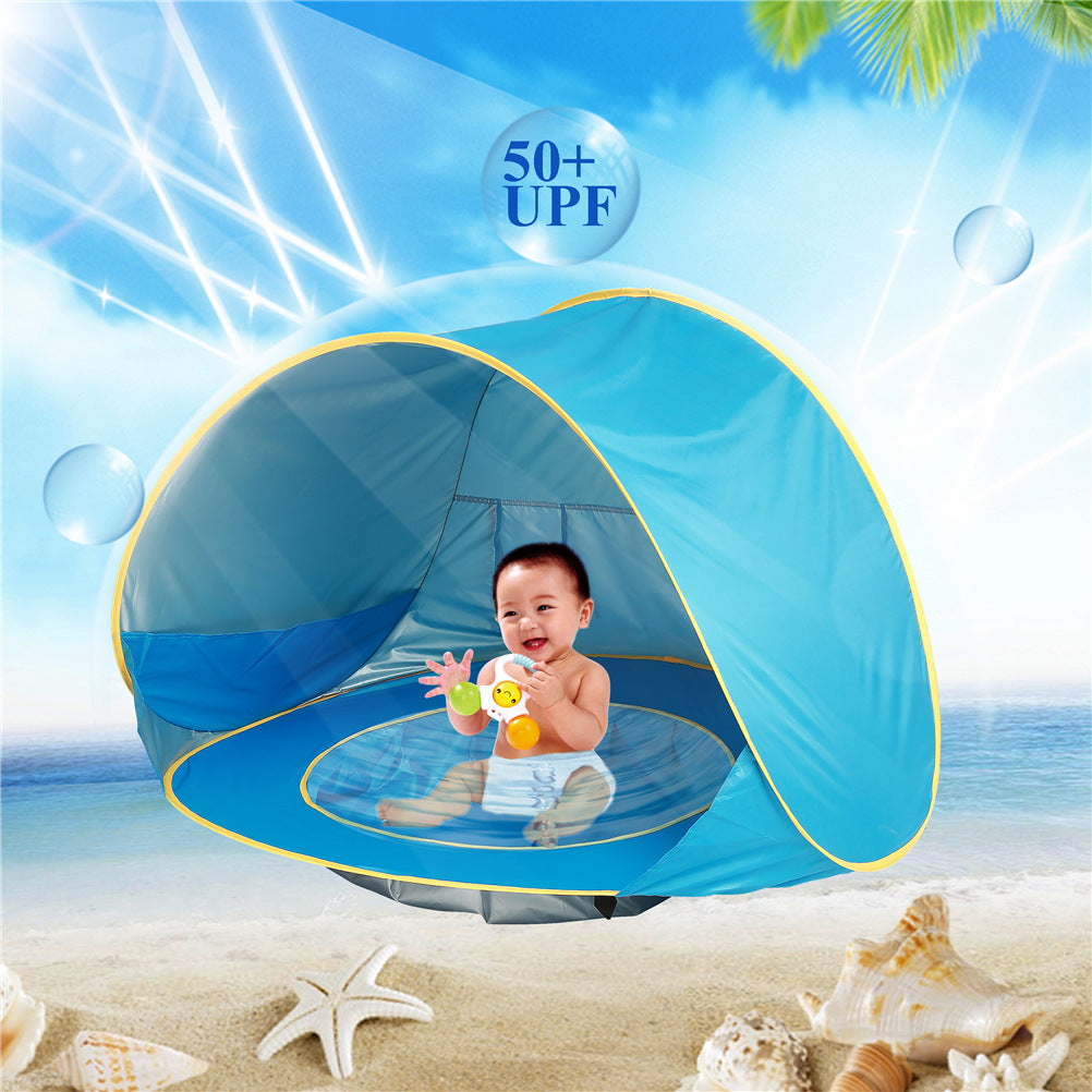 Baby Beach Tent /Outdoor Camping Easy Fold Up /Waterproof / Up Sun Awning Tent UV-protecting