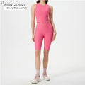 Exercise Yoga Clothes /Suit High-waisted Trousers Vest