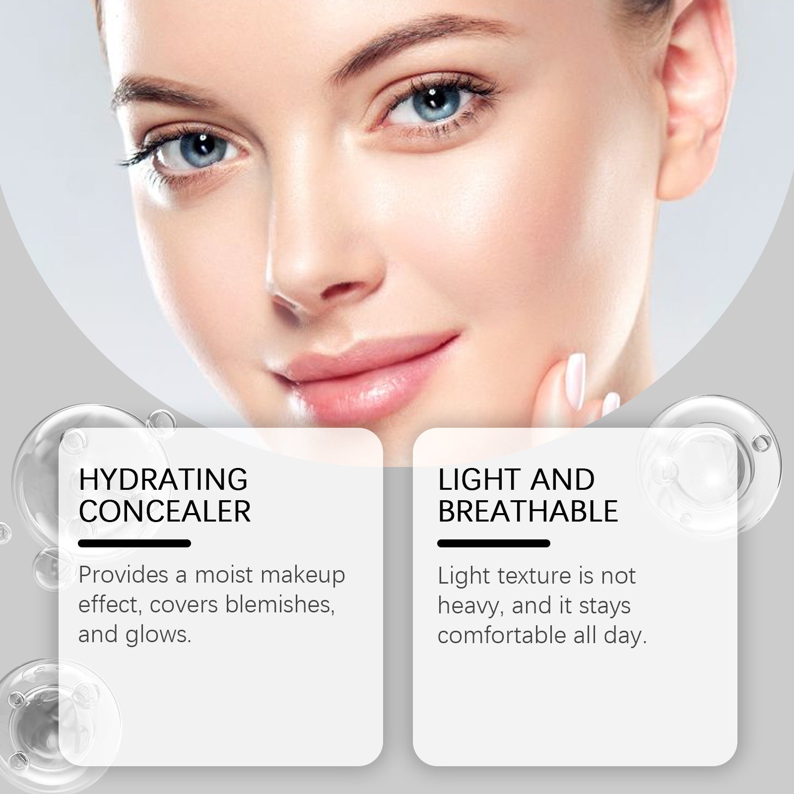 Moisturizing Concealer /Foundation Cream /Light And Moisturizing