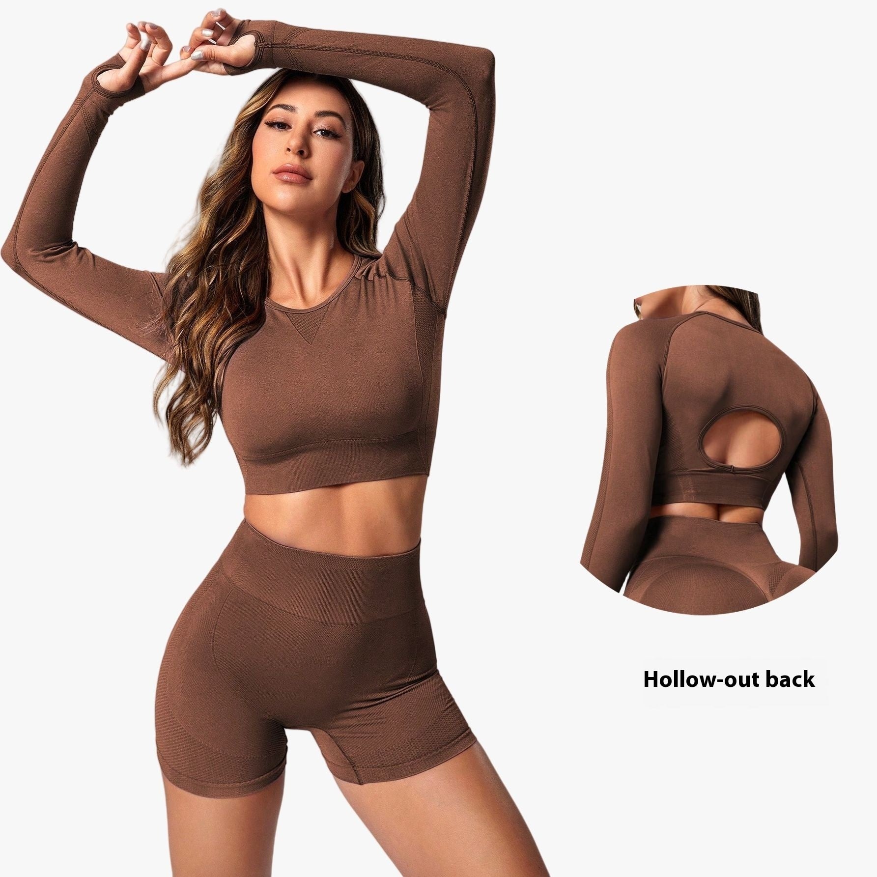 Sport set -Outer Wear High Waist Hip Lift Quick-drying
