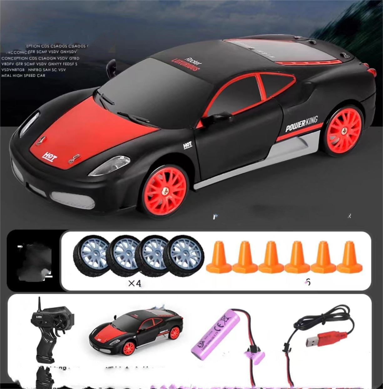 2.4G Drift Rc Car \ Drift Car Toy Remote Control\ GTR Model AE86 Vehicle Car RC Racing -Car Toy For Children
