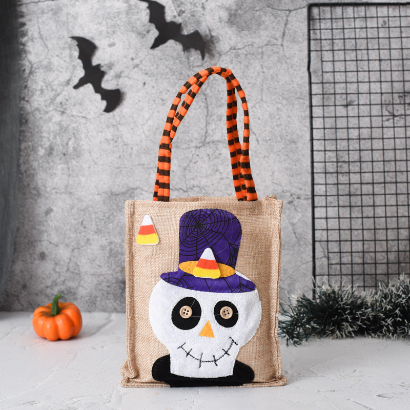 Halloween Candy Tote Bag For Kids - Props Shopping Bags
