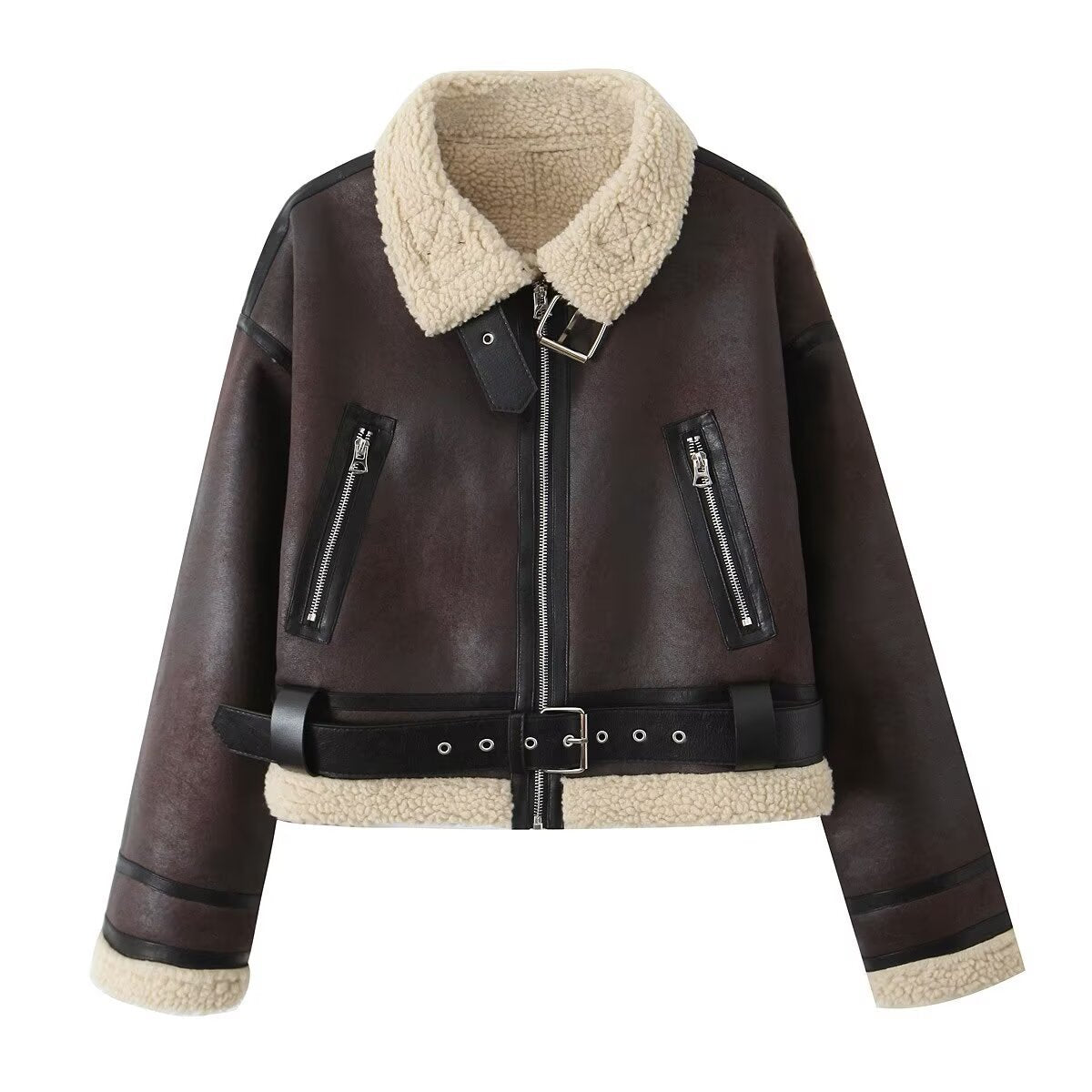 Warm Double-sided Casual Short Jacket Coat