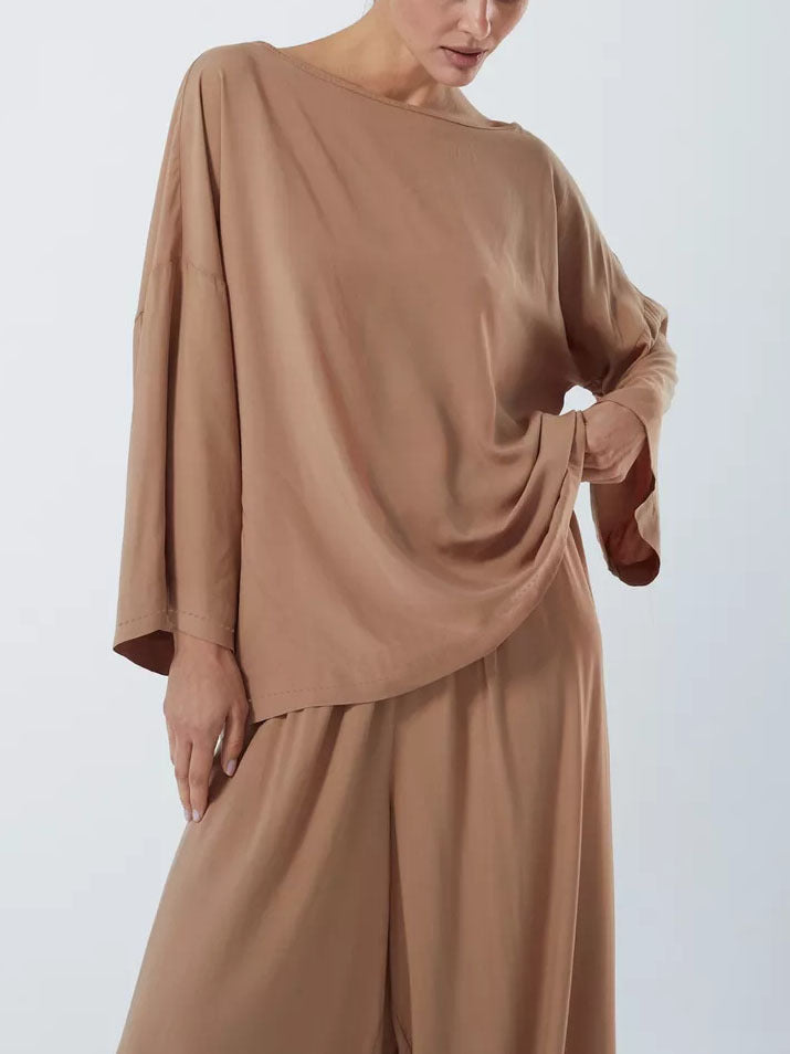 Lazy Casual Loose Top Women's Suit