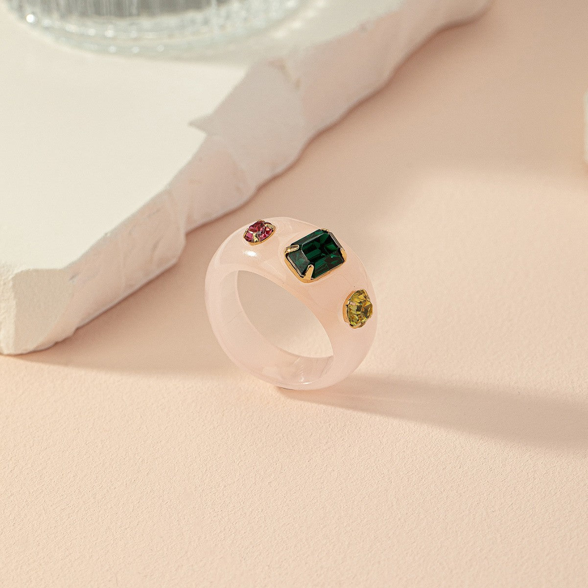 Transparent Exquisite Ring For Women /Retro Minority Ornament