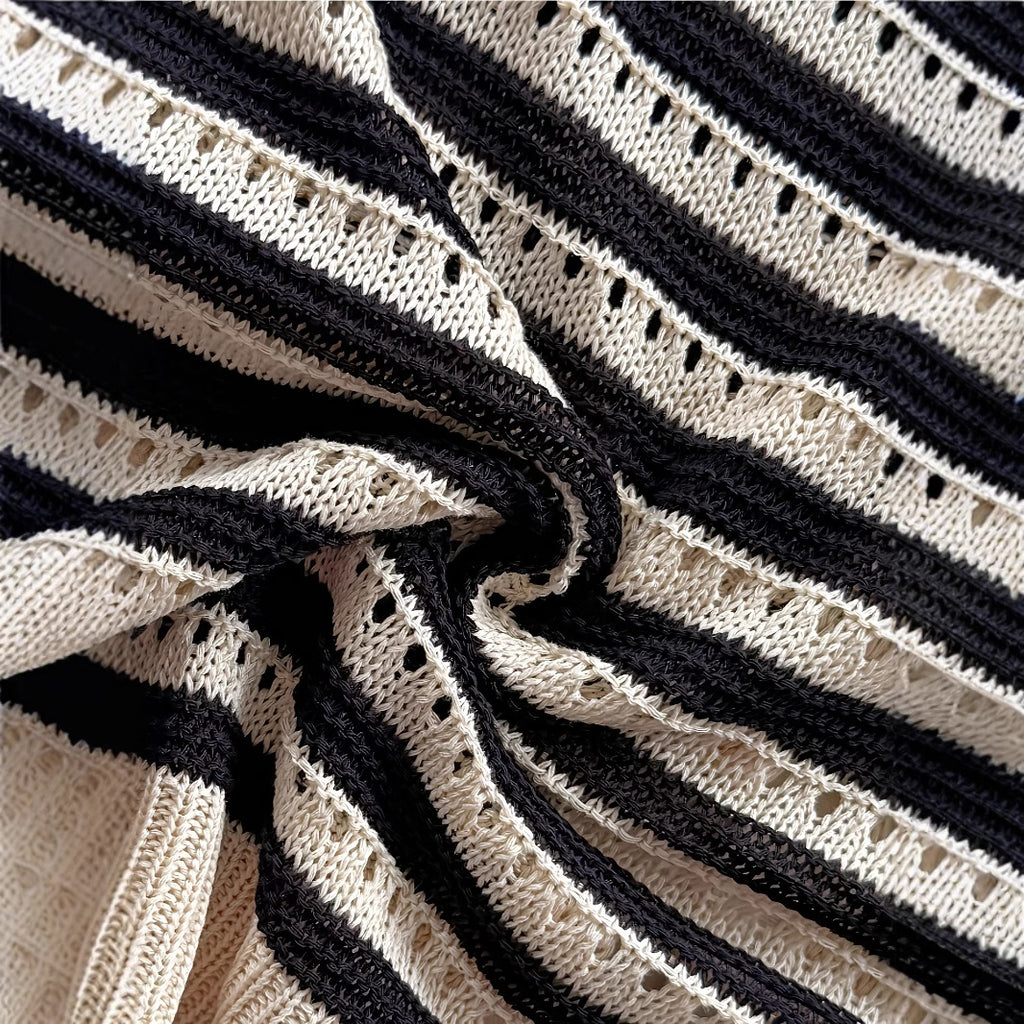 Spring And Summer Vacation Vest Rope /Cardigan Shorts /Women's Two-piece Suit