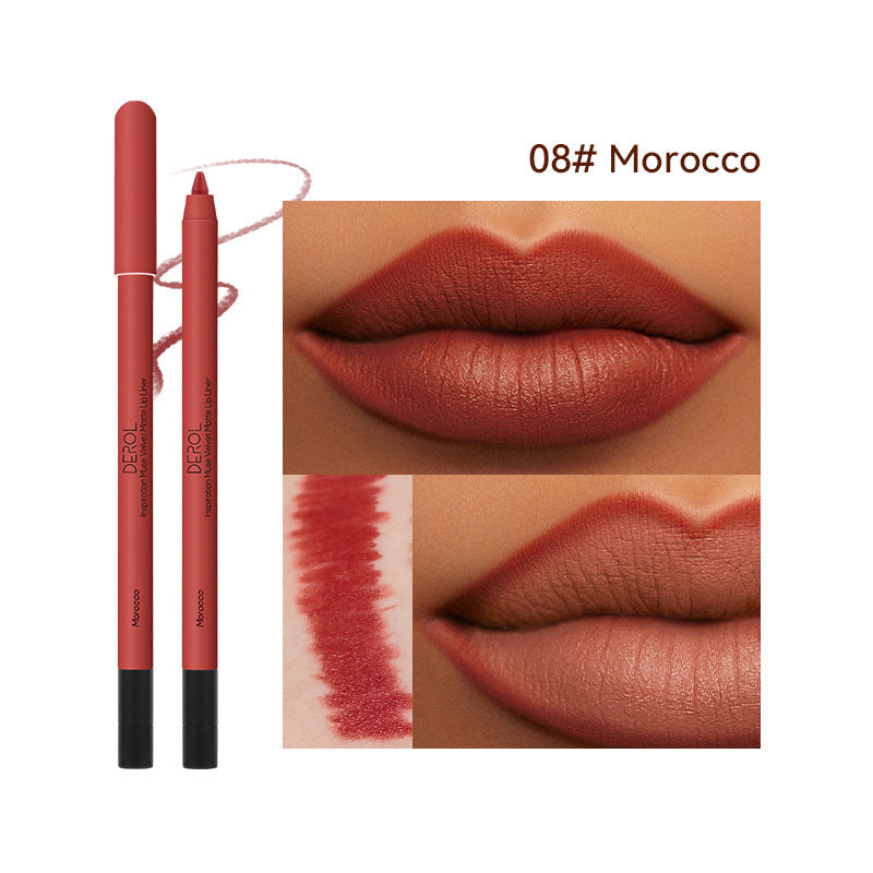 Matte Lipstick Lipliner/ High Shade Velvet Mist Lipstick