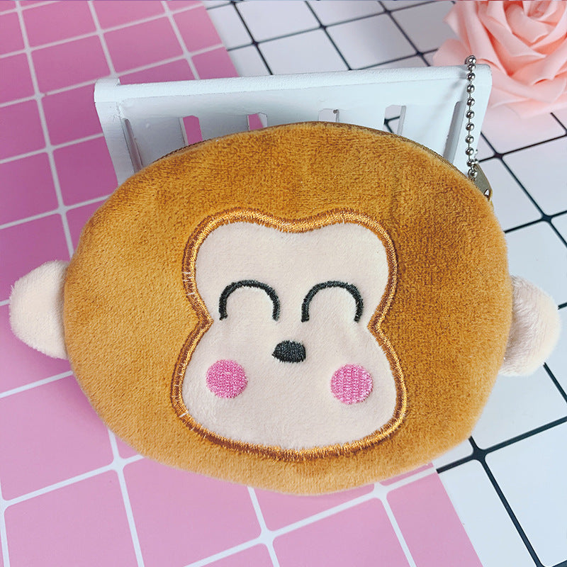 Cartoon Cute Portable Mini Plush- Earphone /Key /Coin Purse