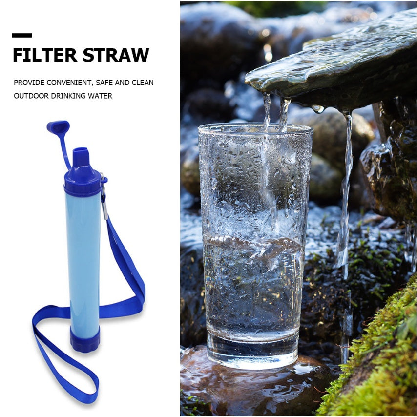 Water Filters Straw /Hiking Camping Outdoor T/ravel Personal Emergency Survival Tools
