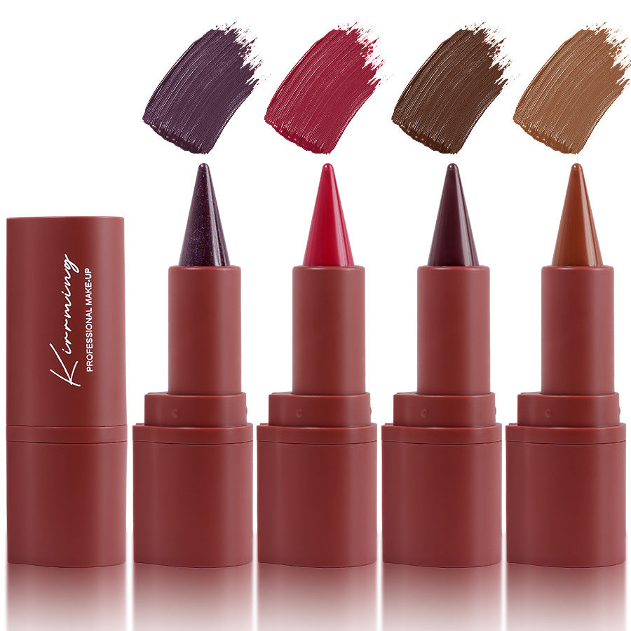 2-in-1 Eyeliner -Lipstick /4 Colors Waterproof And Durable