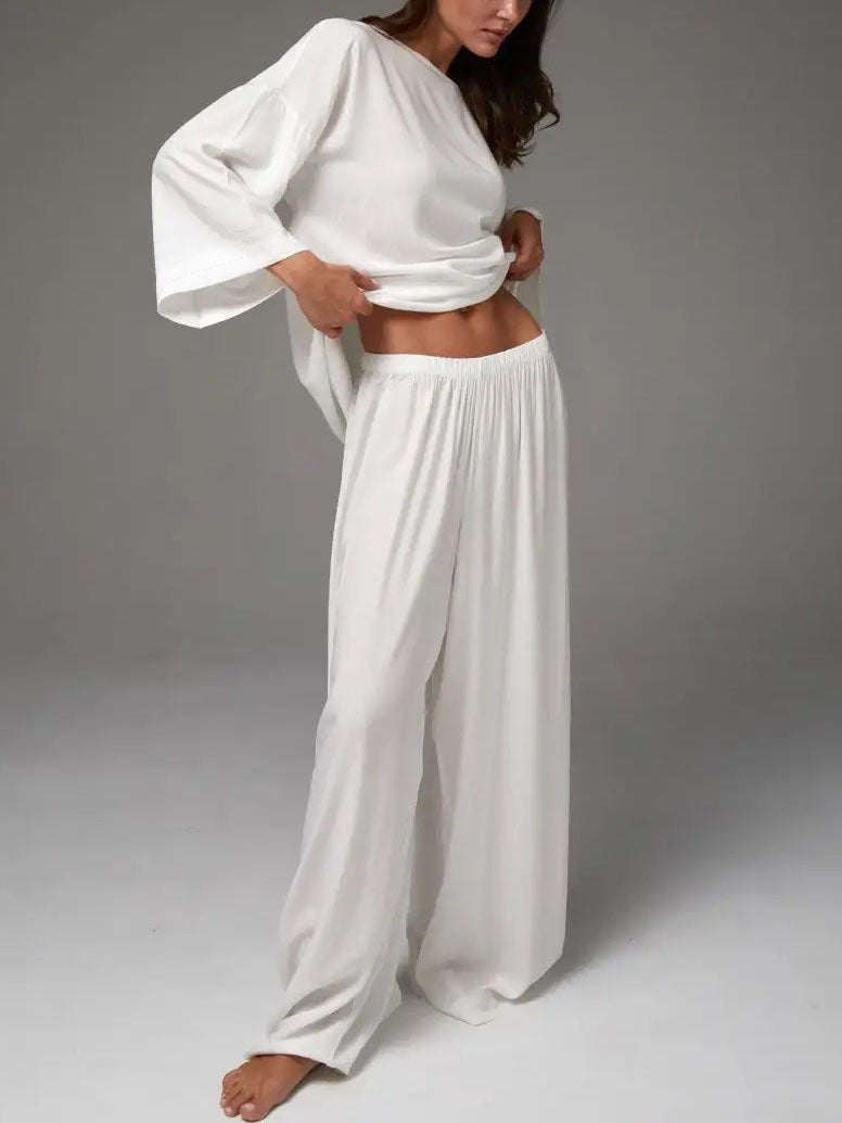 Lazy Casual Loose Top Women's Suit