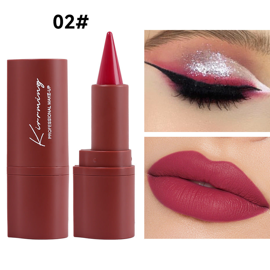 2-in-1 Eyeliner -Lipstick /4 Colors Waterproof And Durable