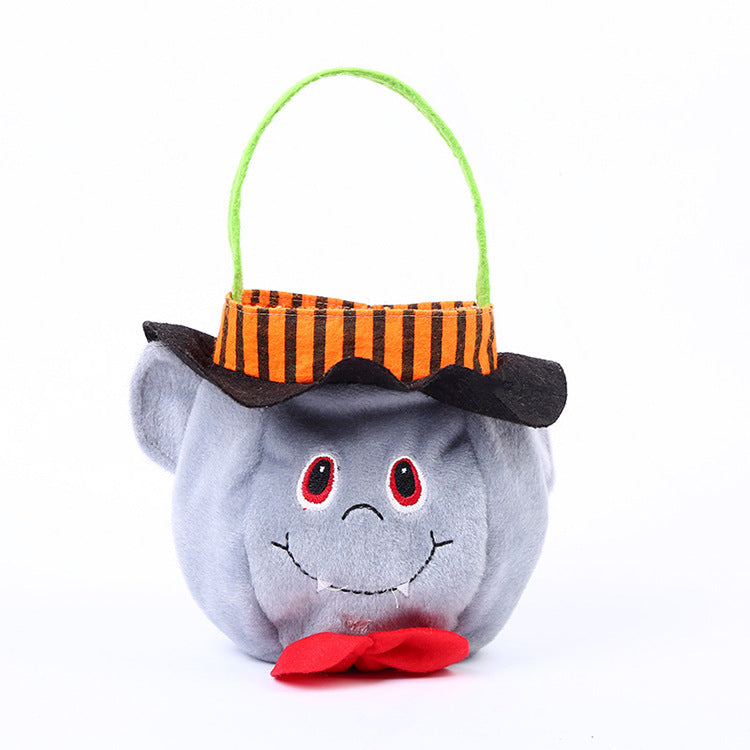 Cute Halloween Candy Bag \Halloween Pumpkin Pattern -Basket Kids Gifts