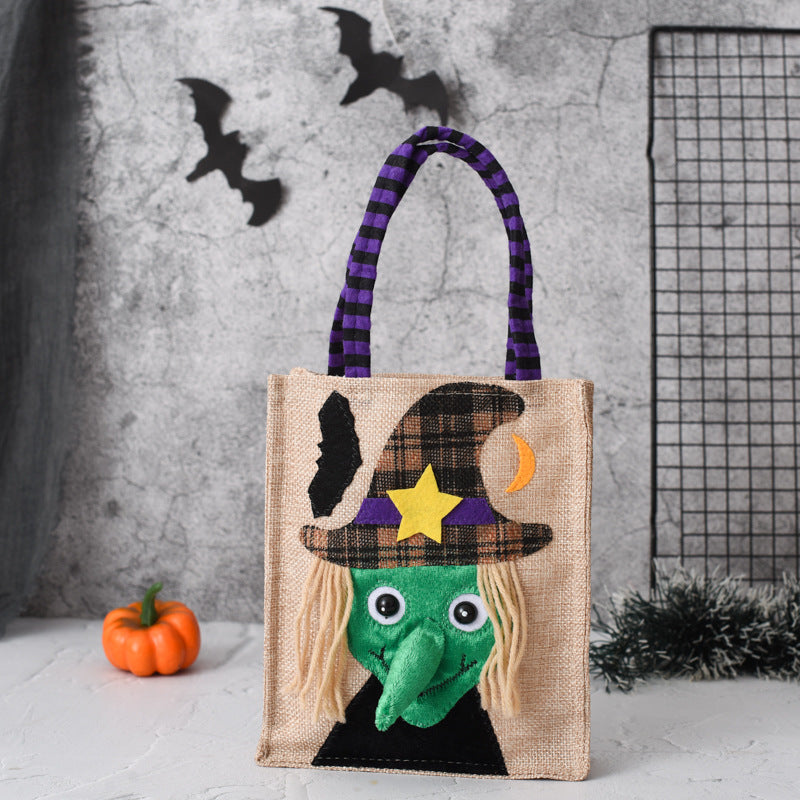 Halloween Candy Tote Bag For Kids - Props Shopping Bags